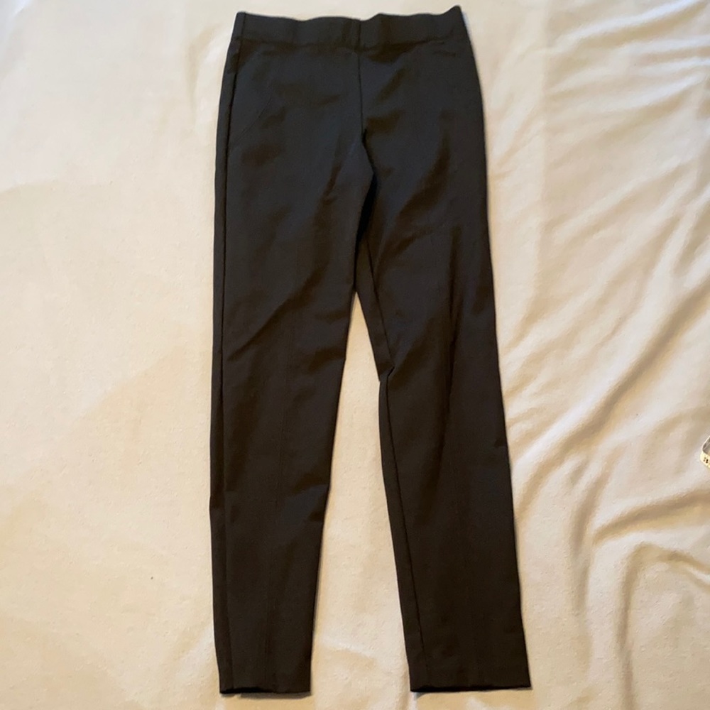 Black dress pants skinny leg
